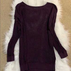 Plum sweater